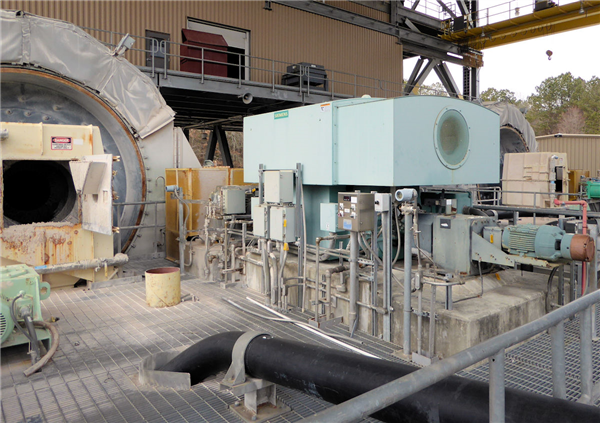 2 Units - Polysius 3.8m X 6.75m (12'5" X 22') Ball Mills, 1750 Hp)